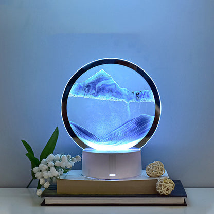 Ecliptic / 3D Quicksand Decoration Lamp