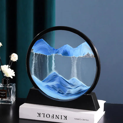 3D Deep Sea Sandscape Hourglass with Mystical Sand