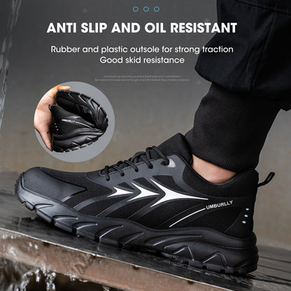 Anti-smashing & Anti-penetration Safety Shoes Steel Toes