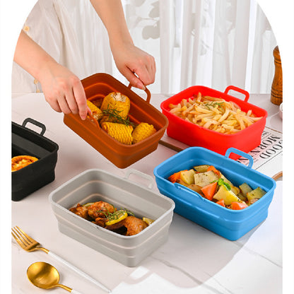 Foldable Silicone Air Fryer Tray